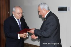 RA IC Chairman Aghvan Hovsepyan selected real member of International Academy of Documentation and awarded “Medal of Honor” (Photos)