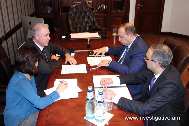 Deputy Chairman of RA Investigative Committee Vahagn Harutyunyan received representatives of INL projects of U.S. Embassy to Armenia     