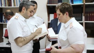 ՀՀ քննչական կոմիտեում տեղի է ունեցել երկու մենագրության շնորհանդես (Լուսանկարներ)