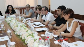 Leaders of Investigative Committee Met Public Monitoring Group (Photos) 