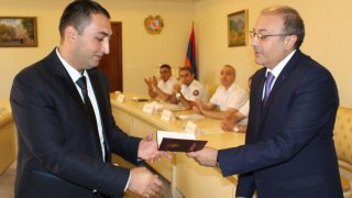 Candidates of Investigators Graduated from Academy of Justice Appointed in RA Investigative Committee (Photos)
