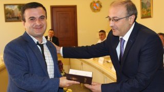 Окончившие Академию правосудия кандидаты в следователи поступили на работу в Следственный комитет РА(Фото)