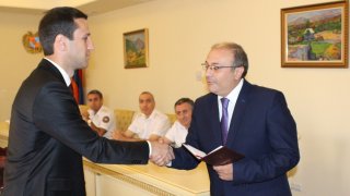 Окончившие Академию правосудия кандидаты в следователи поступили на работу в Следственный комитет РА(Фото)