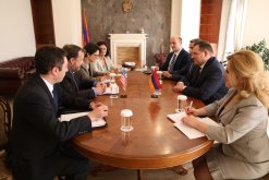 RA IC Chairman Hayk Grigoryan received U.S. Ambassador Extraordinary and Plenipotentiary to Armenia Richard Mills (Photos)