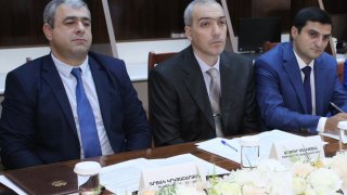 Meeting-Discussion with Members of Public Monitoring Group Held at Investigative Committee (photos) 