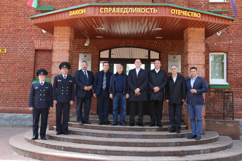 Chairman of RA Investigative Committee Aghvan Hovsepyan visited structural subdivisions of Investigative Committee of Belarus
