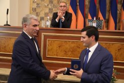 Head of Administration of Investigative Committee Aram Nikoyan Congratulated Administration Employees on Occasion of Professional Holiday (photos)