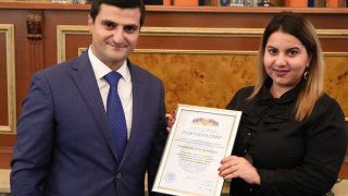 Քննչական կոմիտեի դեպարտամենտի ղեկավար Արամ Նիկոյանը շնորհավորել է դեպարտամենտի աշխատակիցներին՝ մասնագիտական տոնի կապակցությամբ (լուսանկարներ)