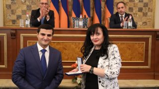 Քննչական կոմիտեի դեպարտամենտի ղեկավար Արամ Նիկոյանը շնորհավորել է դեպարտամենտի աշխատակիցներին՝ մասնագիտական տոնի կապակցությամբ (լուսանկարներ)