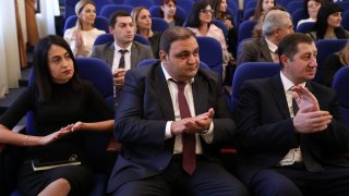 Քննչական կոմիտեի դեպարտամենտի ղեկավար Արամ Նիկոյանը շնորհավորել է դեպարտամենտի աշխատակիցներին՝ մասնագիտական տոնի կապակցությամբ (լուսանկարներ)