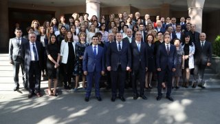 Քննչական կոմիտեի դեպարտամենտի ղեկավար Արամ Նիկոյանը շնորհավորել է դեպարտամենտի աշխատակիցներին՝ մասնագիտական տոնի կապակցությամբ (լուսանկարներ)