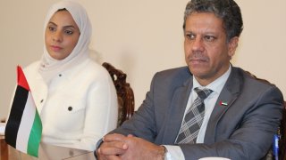 Председатель СК РА Гайк Григорян принял Чрезвычайного и Полномочного посла ОАЭ в Армении Джасима Мухаммеда аль-Касими(Фото)