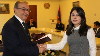 Solemn Ceremony of Awarding Diplomas to Candidates of Investigators Held (photos)