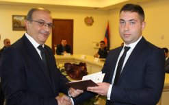 Solemn Ceremony of Awarding Diplomas to Candidates of Investigators Held (photos)