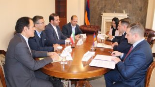 Chairman of RA Investigative Committee Received Deputy Head of IRI General Organization of Control (photos)