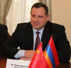 Chairman of Investigative Committee Received Ambassador of People’s Republic of China in Armenia (photos)