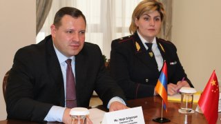 Քննչական կոմիտեի նախագահն ընդունել է  Հայաստանում Չինաստանի Ժողովրդական Հանրապետության  դեսպանին (լուսանկարներ)