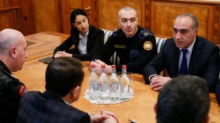 Deputy Chairman of RA Investigative Committee Awarded a Group of Police Officers (photos)