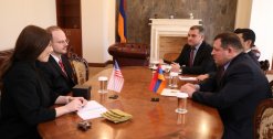 Chairman of RA Investigative Committee Received U.S. FBI Regional Legal Attaché Assistant (photos)