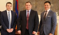 Chairman of Investigative Committee Received Delegation Headed by U.S. Embassy’s International Narcotics and Law Enforcement Program Director (Photos)