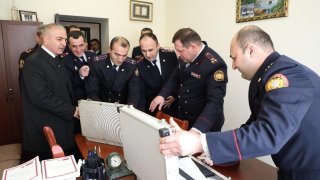 Քննչական կոմիտեի նախագահ Հայկ Գրիգորյանը  մասնակցել է Գորիսի քննչական բաժնի շենքի բացման արարողությանը (լուսանկարներ)