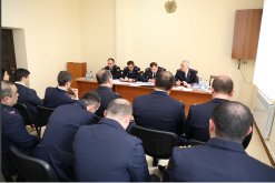 RA IC Chairman Hayk Grigoryan Got Acquainted with Work Done in Previous Year by Syunik Regional Investigative Department (photos)