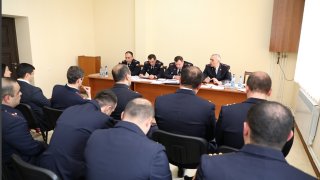 ՔԿ նախագահ Հայկ Գրիգորյանը ծանոթացել է Սյունիքի մարզային քննչական վարչության՝ նախորդ տարվա ընթացքում կատարված աշխատանքներին  (լուսանկարներ)