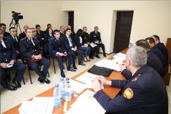 RA IC Chairman Hayk Grigoryan Got Acquainted with Work Done in Previous Year by Syunik Regional Investigative Department (photos)
