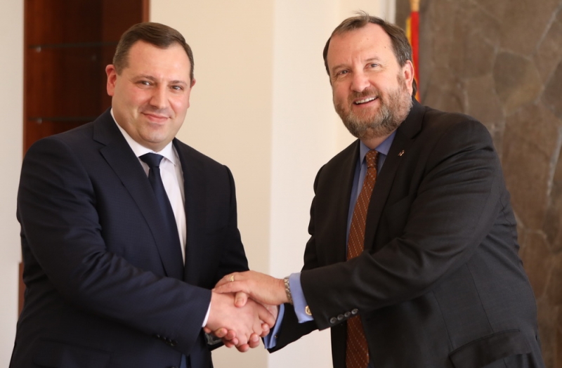 RA IC Chairman Hayk Grigoryan received U.S. Ambassador Extraordinary and Plenipotentiary to Armenia Richard Mills (Photos)