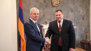 Председатель Следственного комитета Армении принял руководителя Генеральной дирекции по правам человека Совета Европы (Фото)
