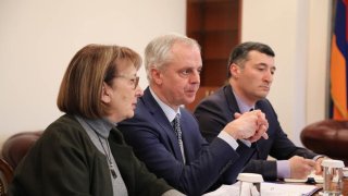 Chairman of RA Investigative Committee Receive Director of Directorate General of Human Rights of Council of Europe (photos)