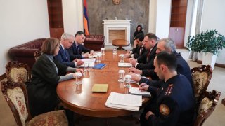 ՀՀ  քննչական կոմիտեի նախագահն ընդունել է Եվրոպայի խորհրդի մարդու իրավունքների գլխավոր տնօրինության ղեկավարին (լուսանկարներ)
