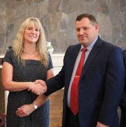 Chairman of RA Investigative Committee Receive , INL Program Officer, Team Leader of Europe, Eurasia, Central Asia of the INL Bureau from Washington Ms. Judith Campbell (photos)