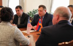 Chairman of RA Investigative Committee Receive , INL Program Officer, Team Leader of Europe, Eurasia, Central Asia of the INL Bureau from Washington Ms. Judith Campbell (photos)