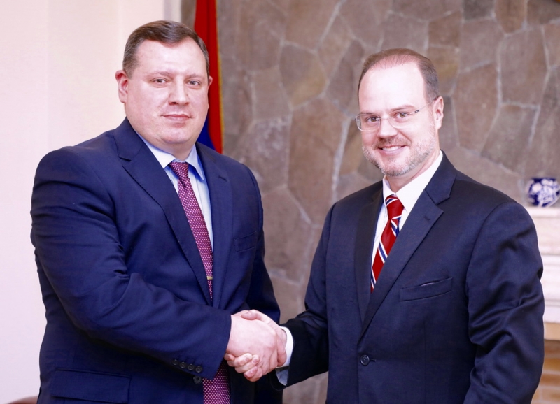 Chairman of RA Investigative Committee Received U.S. FBI Regional Legal Attaché Assistant (photos)