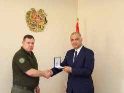 Chairman of Investigative Committee Awarded Staff of «Forensic Medical Scientific-Research Center» SNCO of RA Ministry of Health (photos)