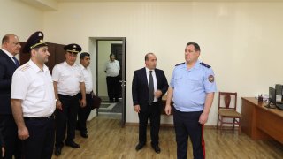 Քննչական կոմիտեի նախագահը մասնակցել է Շիրակի մարզային քննչական վարչության շենքի բացման արարողությանը (լուսանկարներ)
