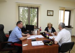 Chairman of Investigative Committee Held Consultation in Shirak Regional Investigative Department and Received Citizen (photos)