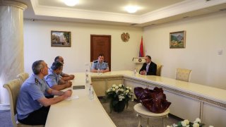 ՀՀ ՔԿ նախագահ Հայկ Գրիգորյանը ներկայացրել է  ՔԿ նախագահի տեղակալ Արսեն Այվազյանին (լուսանկարներ) 