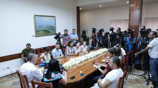Press Conference at RA Investigative Committee (photos)