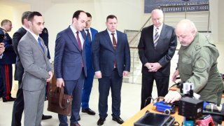 Delegation Headed by Chairman of RA Investigative Committee Acquainted with Modern Technical-Criminalistics Equipment Applied by Counterpart in Russian Federation (photos)