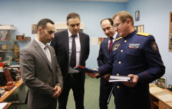 Delegation Headed by Chairman of RA Investigative Committee Acquainted with Modern Technical-Criminalistics Equipment Applied by Counterpart in Russian Federation (photos)