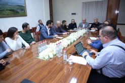 Head of IC Organizational-Analytical and Criminological General Department of Special Tasks Met Representatives of a Number of Business Companies (photos)