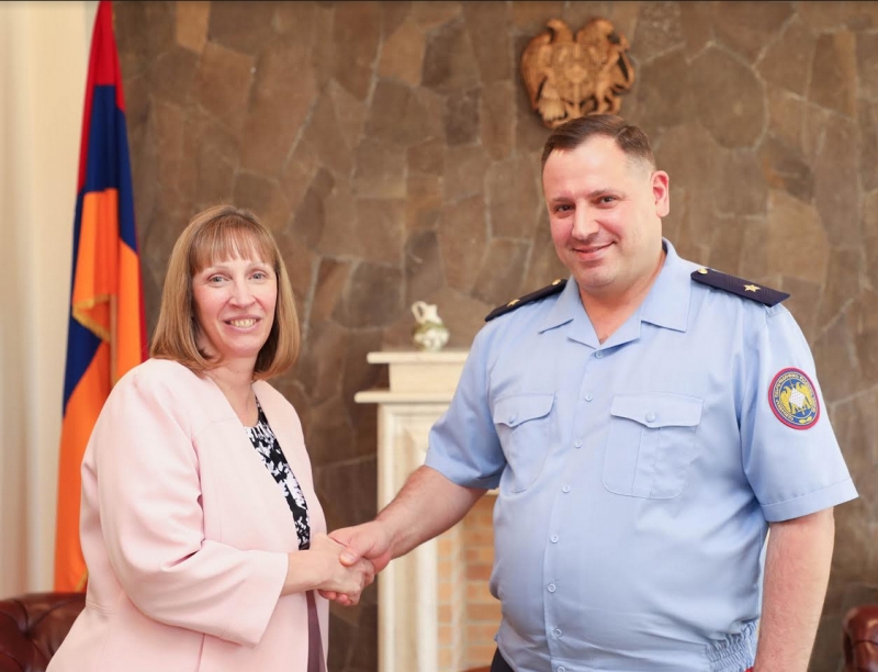 RA IC Chairman Hayk Grigoryan received Ambassador Extraordinary and Plenipotentiary of the U.S. to Armenia Lynne Tracy (photos)