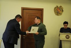 Chairman of Investigative Committee Awarded Deputy Prosecutor of Kotayk Province as well as a Number of Police Officers of Kotayk Police Division (photos)