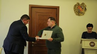 Chairman of Investigative Committee Awarded Deputy Prosecutor of Kotayk Province as well as a Number of Police Officers of Kotayk Police Division (photos)