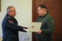 Chairman of Investigative Committee Awarded Deputy Prosecutor of Kotayk Province as well as a Number of Police Officers of Kotayk Police Division (photos)