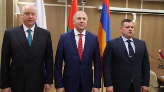 Состоялась рабочая встреча председателей  следственных комитетов Армении, Беларуси и России (фото)