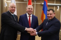 Working Meeting of Chairmen of Investigative Committees of Armenia, Belarus and Russia Held (photos)