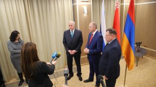 Состоялась рабочая встреча председателей  следственных комитетов Армении, Беларуси и России (фото)